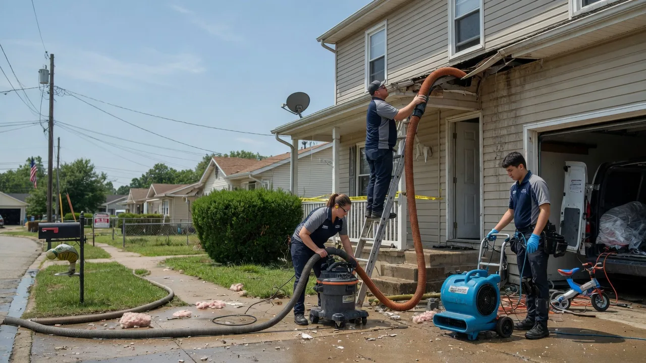 Water Damage Restoration in Leavenworth, KS near me